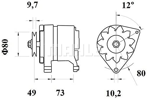 Alternator Mahle - MG437