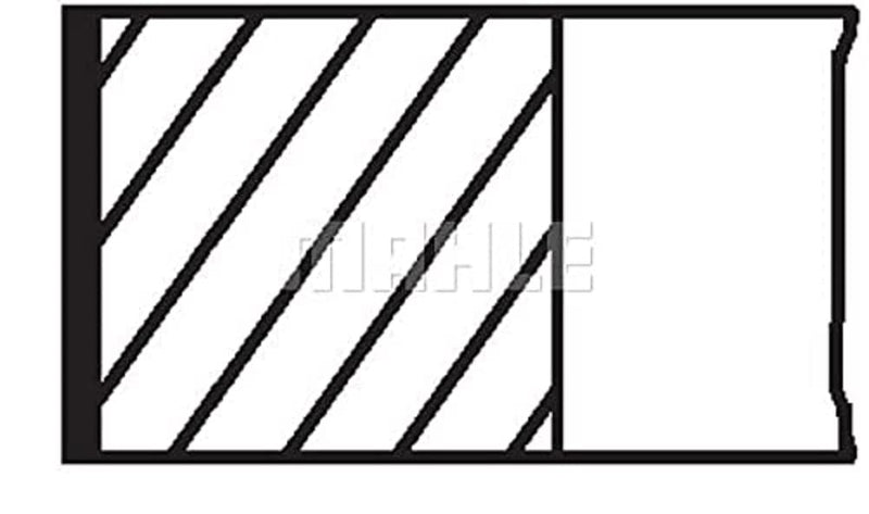 Engine MAHLE Piston Ring Set 030 90 N2