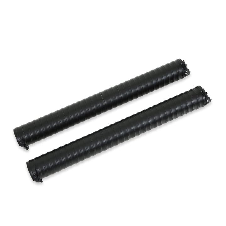 Concours Scott Drake Defroster Hoses Pair (with Cam-Locks), Compatible with 1966-1977 Ford Bronco, Model C5ZZ-18556-A