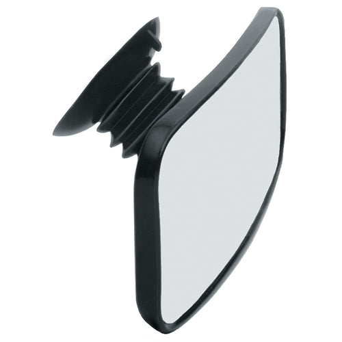 Suction Cup CIPA 11050 Rearview Mirror, Black, 8" W x 4" H