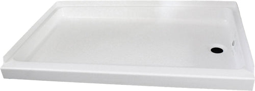 Shower Pan Specialty Recreation 24 X 40 White- Left Hand Drain