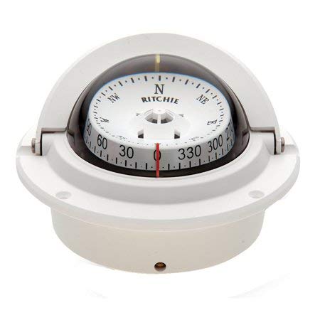 Flush Mount Compass, 3 Combi, White