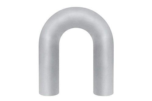 HPS Performance 6061 T6 Aluminum AT180-150-CLR-2 Elbow Pipe Tubing, 16 Gauge, 180 Degree U Bend, 1.5" OD, 0.065" Wall Thickness, 2" Center Line Radius