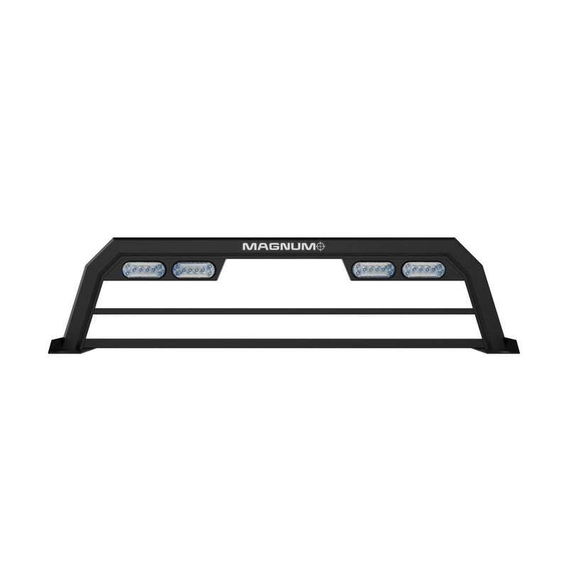 16" High Magnum Service Body Rack with Lights | Fits Cab Chassis Trucks
