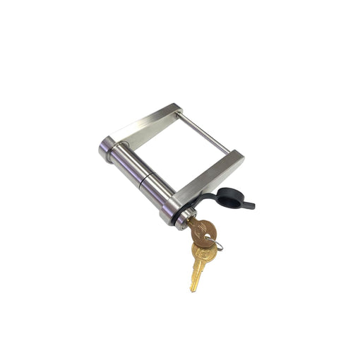 Security InfiniteRule 61180 | Trailer Latch Lock for DEMCO EZ Latch 2-5/16″ Ball Stamped Coupler - Does NOT FIT Cast Model