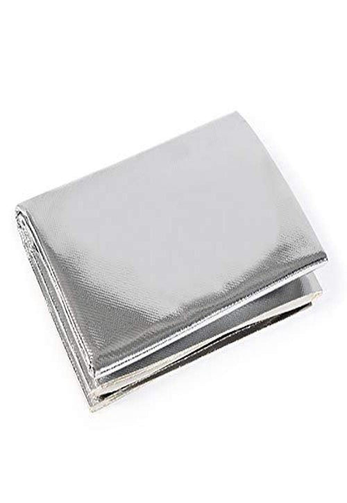 Mishimoto Aluminum MMHP-ASHB-1224 Silica Heat Barrier w/Adhesive, 12" x 24"