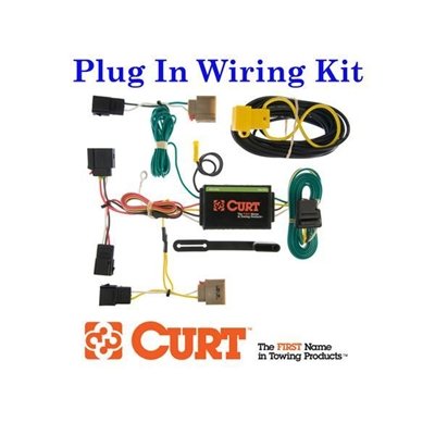 CURT 4-Pin Vehicle-Side Custom Trailer Wiring Harness, Fits Select Subaru Impreza