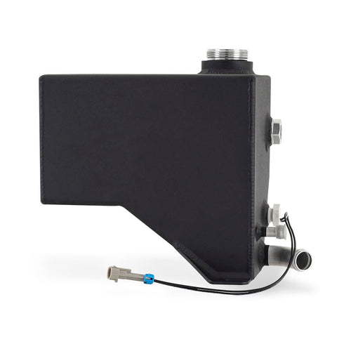 Mishimoto Degas Tank Aluminum, Compatible with Chevy/GMC 6.6L Duramax (LB7/LLY/LBZ) 2001-2007, Micro Wrinkle Black