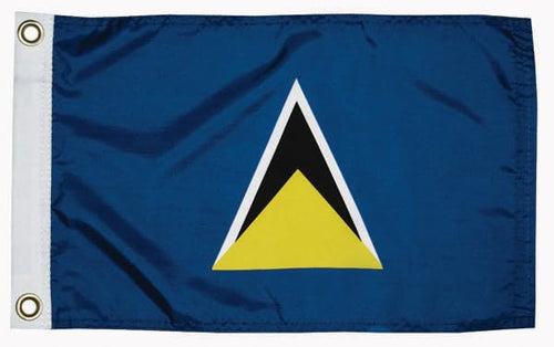 12" x 18" St. Lucia Flag