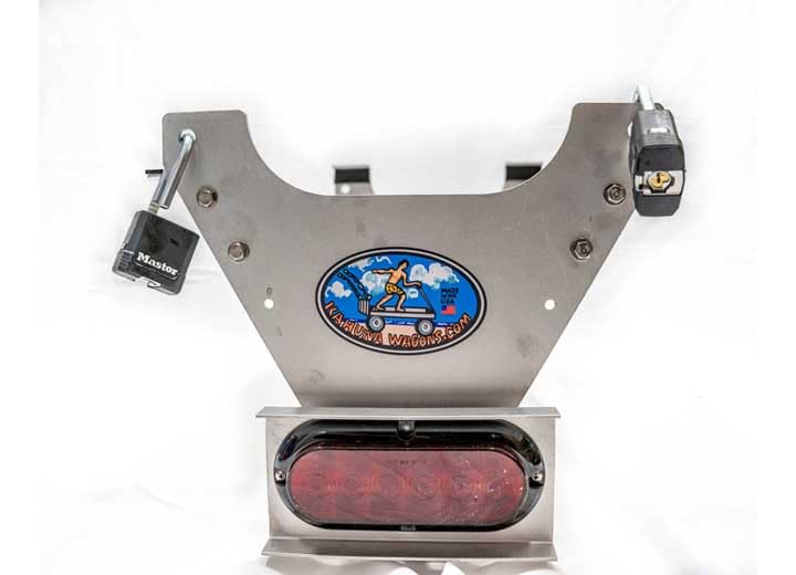 Hitch Vehicle for Alumacart Carts and Wagons (CRT020-A, Big Kahuna Solid Deck, Pull, Push, Jupiter Wagon)