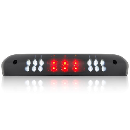 2002-2008 RAM 1500 & 2003-2009 RAM 2500/3500 - RECON Smoked LED 3rd Brake Light Kit with White Cargo Lights in Smoked Lens