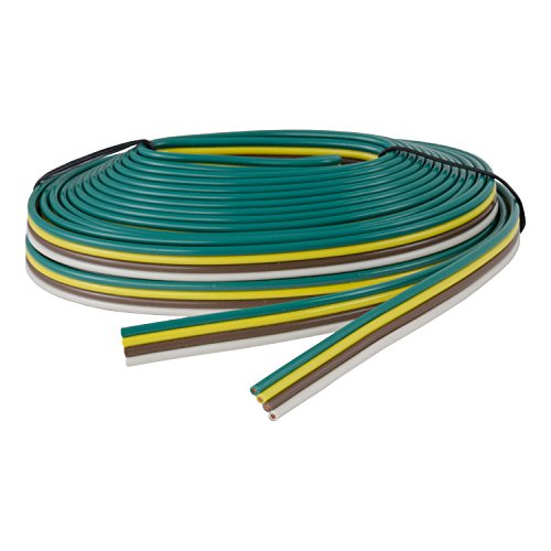 25-Foot CURT Bonded Trailer Wiring, 4 Pin Trailer Wiring Spool