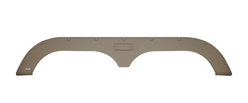Polar White Icon 01474 7.03" x 13.75" Tandem Fender Skirt