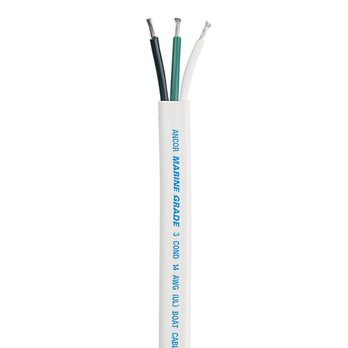 White Ancor Triplex Cable - 14/3-100' (31849)