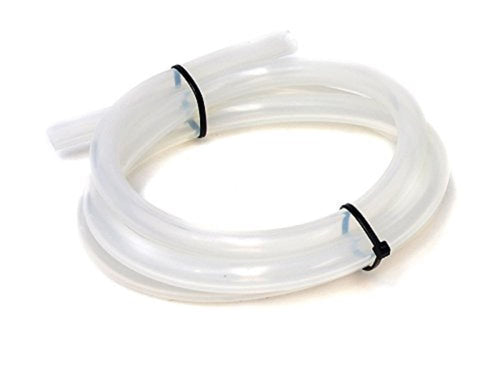 HPS Clear HTSVH8-CLEARx5 5' Length High Temperature Silicone Vacuum Tubing Hose (40 psi Maxium Pressure, 5/16" ID)