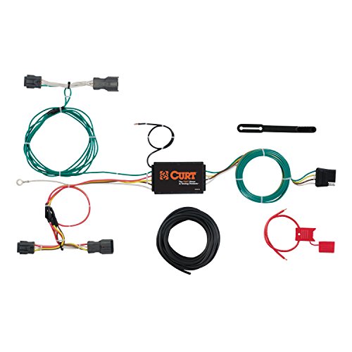 4-Pin CURT Vehicle-Side Custom Trailer Wiring Harness, Fits Select Volkswagen Golf Alltrack