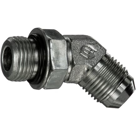 G60308-0506 Male O-Ring Boss to Male nobrandname JIC 37 Flare - 45 (SAE to SAE)