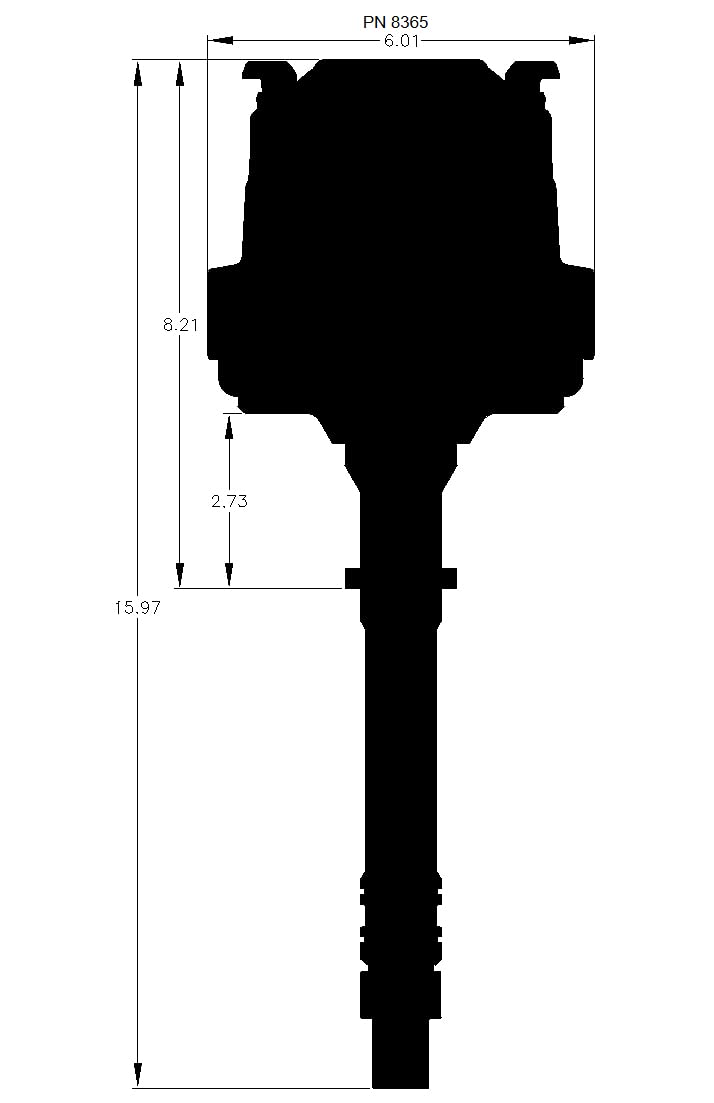 HEI MSD 8365 Billet Distributor