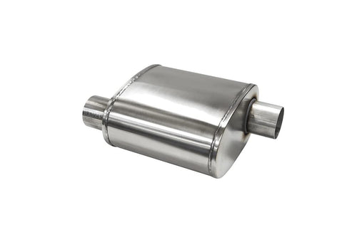 Corsa - CORSA EXHST Custom Sport Muffler 304SS 3in Offset In / 3in Offset Out 10in Length (CP3000S)