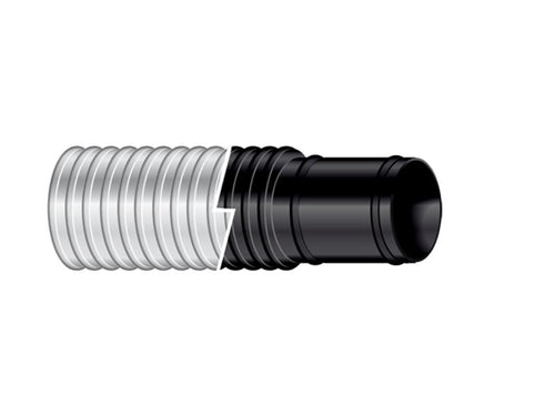 MARINE SHIELDS HOSE BIGLEFLEX 3/4" x 6' White