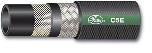 Gates C5E 175-3006-1500 High-Temperature Flexline Hose, Synthetic Rubber, Maximum Pressure: 1500, -40 degrees F to +300 degrees F Temperature Range, 385" Length (Pack of 385)