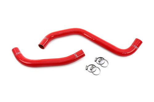 HPS High Temp Red Reinforced Silicone Radiator Hose Kit Coolant Compatible for 2011-2015 Dodge Durango Jeep Grand Cherokee 3.6L, 57-2128-RED
