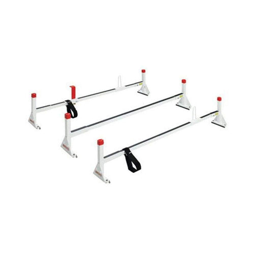 Weather Guard 2163 Full-Size Steel All-Purpose Van Rack, 3 Cross Member,black