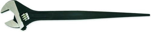 Crescent 16" Black Oxide Adjustable Construction Wrench - Home Improvement Hand Tool for Tight Spaces - Wide Mouth - AT215SPUD