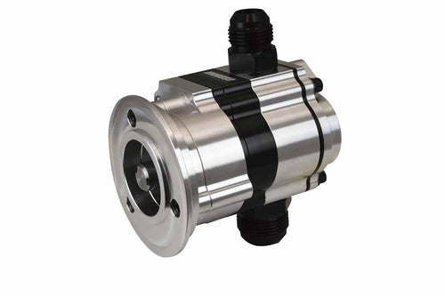 Single Stage Moroso 22312 External Oil Pump, V-Band Mount for Procharger Front Drive, Reverse Rotation