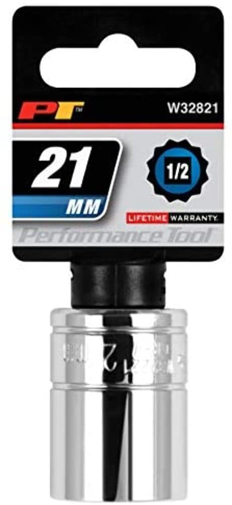 W32821 Performance Tool 21mm Thin Wall Socket