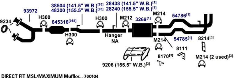 Exhaust AP Bracket 8111