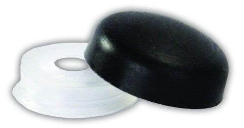 Screw Covers JR Products 20385, Pack of 14 - Black