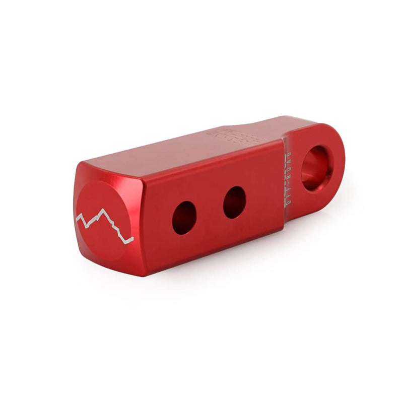 2” Hitch Receiver Borne Off-Road Shackle Mount, Red