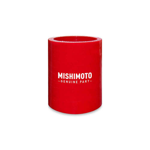 Straight Mishimoto Silicone Coupler - 2.5" x 1.25", Red