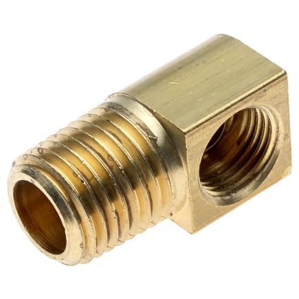 G60627-0606 nobrandname Female Inverted Flare to Male Pipe - 90 (Inverted Flare)