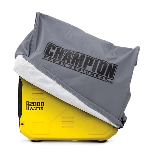 Weather-Resistant Champion Power Equipment Storage Cover for 2000 to 4000-Watt Inverter Generators