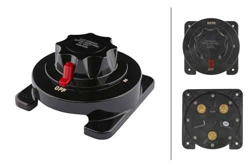 150A HELLA 005519001 Battery Master Switch, Multi 4 Position