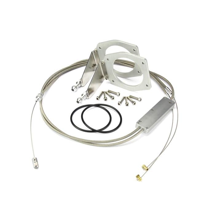Lokar Performance Products Hi-Tech TC-1000HDP2 Throttle Cable System For Clear Holley Sniper Dual Plenum 102Mm Intake