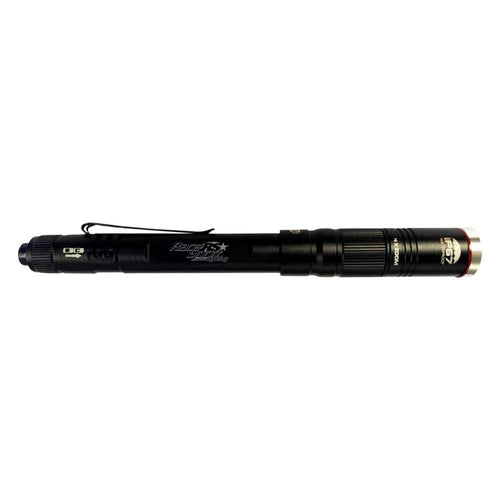 Flashlight Race Sport Lighting Holster Fit 3-Mode Rechargeable LED 350 Lumen Pencil Flashlight with 4X Zoom Projector 1007532