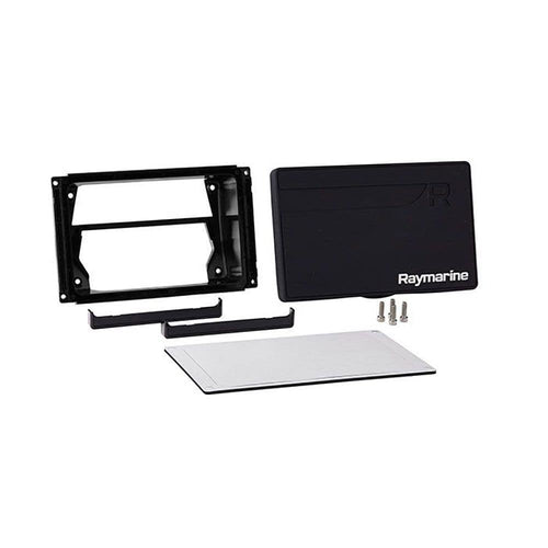 Raymarine Axiom 7 Front Mount Kit Includes Trim Pieces and Suncover, Black, 7-inch