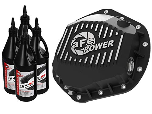 aFe Power Pro Series 46-71061B Rear Differential Cover Black w/Gear Oil