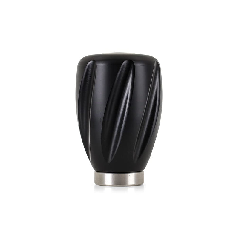 Weighted Steel Core Mishimoto Shift Knob, Twist, Black (Delrin)