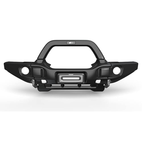 AEV Front Bumper EX (Standard Flare) for 2018-2026 JL Wrangler/Gladiator - High Clearance, Hot Stamped Boron Steel with Superior Winch Access and Visibility