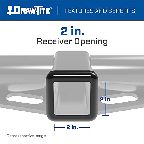 Max-Frame Draw-Tite Receiver , Black 75938