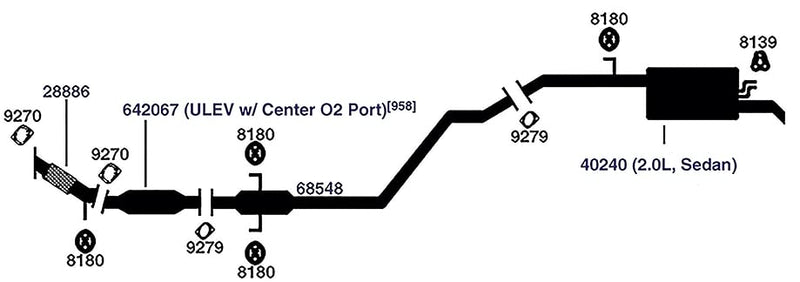 Hanger AP Exhaust 8139