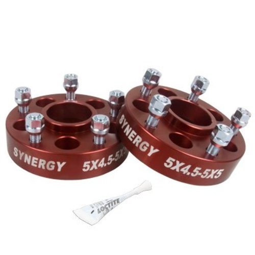 Synergy 4112-5-45-55-L Suspension Lug Centric Wheel Adapters - 5x4.5 To 5x5.5-1.50in Width