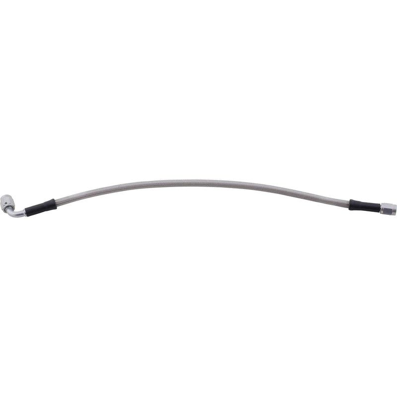 Flexline -3 Hose 16" OAL to -3 Female 90 Degree