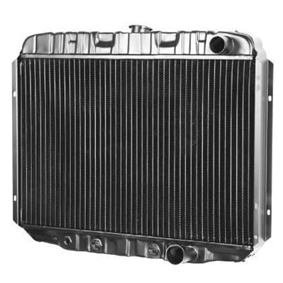 338-3 Scott Drake 3-Row Radiator Copper/Brass