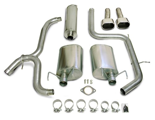 Single CORSA Wide Mouth Dual Exhaust System 14182