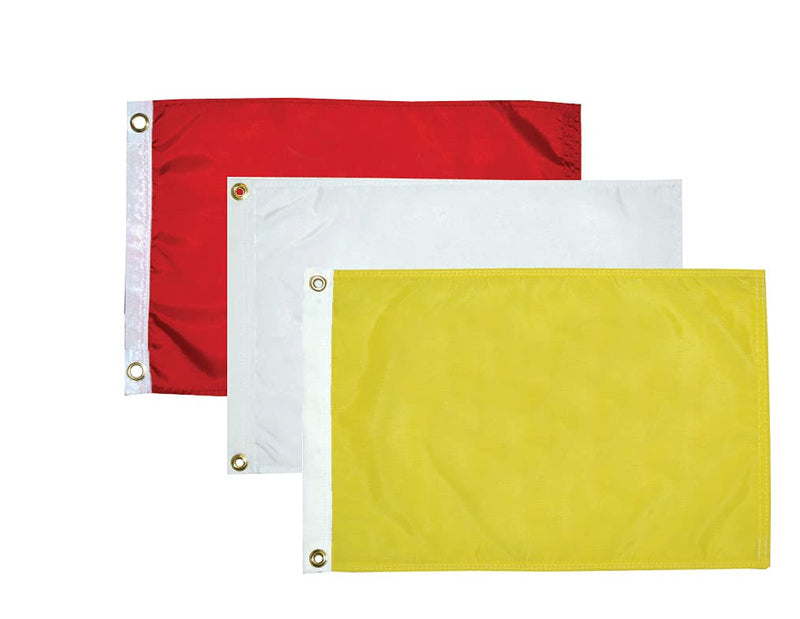 Solid Color Flag, Taylor Made Products Nylon, 12 inch x 18 inch, Red Protest Flag 32183
